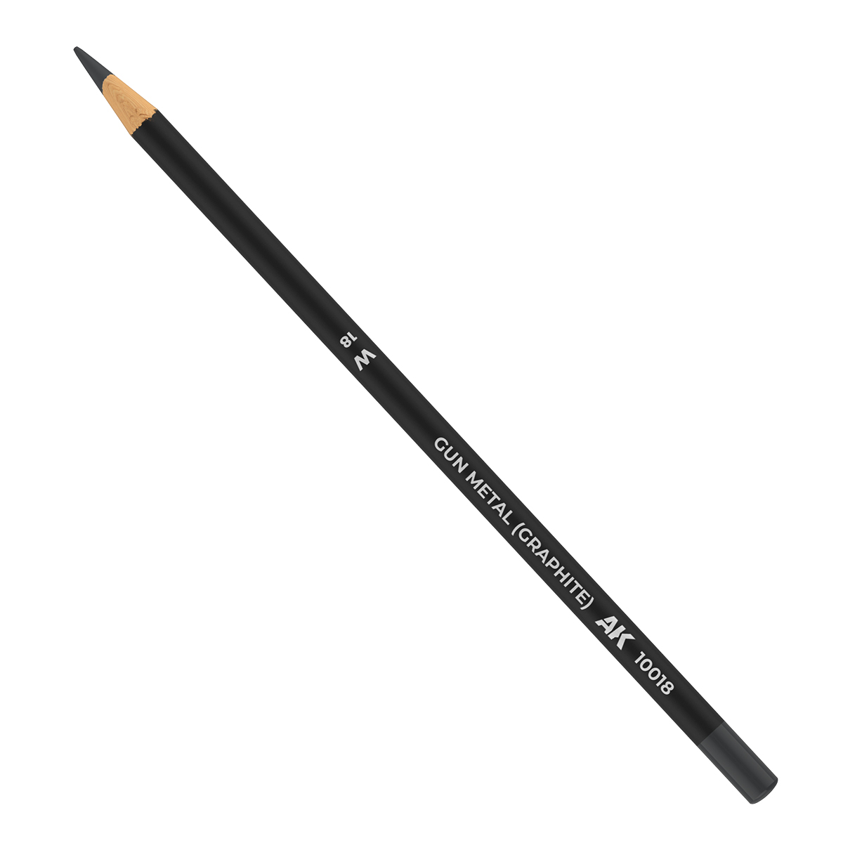 AK10018 AK Interactive Weathering Pencil Gun Metal / Graphite (Trade Pack of 5)