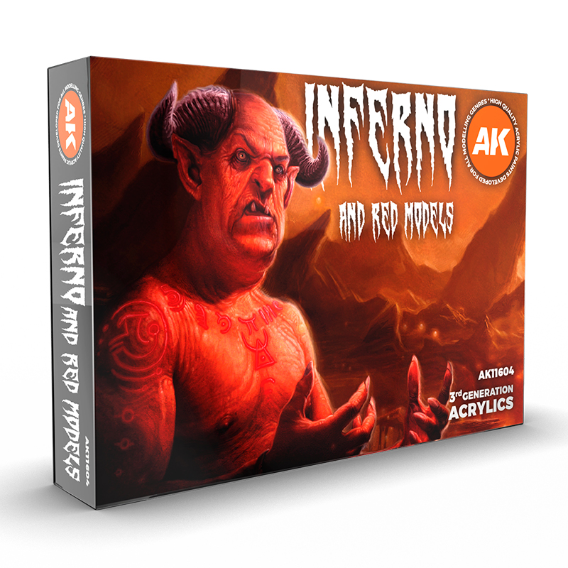 AK11604 AK Interactive INFERNO AND RED CREATURES