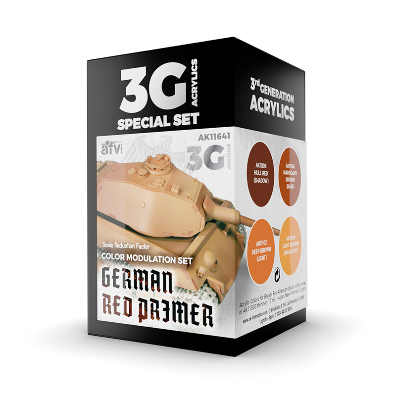 AK11641 AK Interactive MODULATION GERMAN RED PRIMER  3G