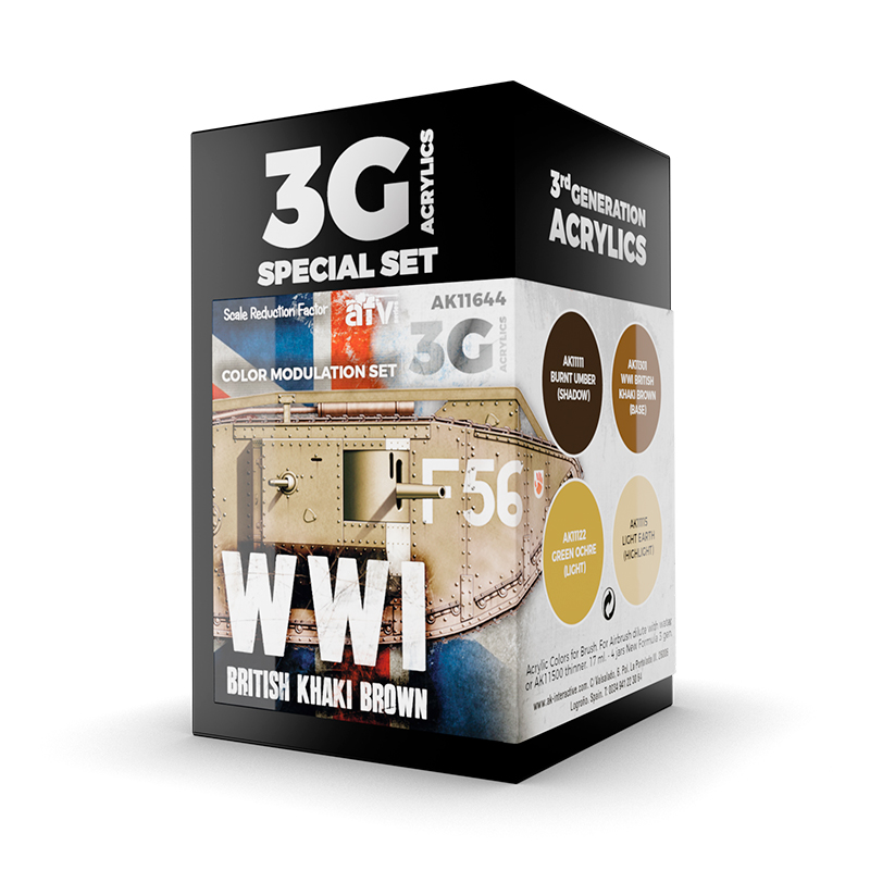 AK11644 AK Interactive MODULATION WWI BRITISH COLOURS 3G