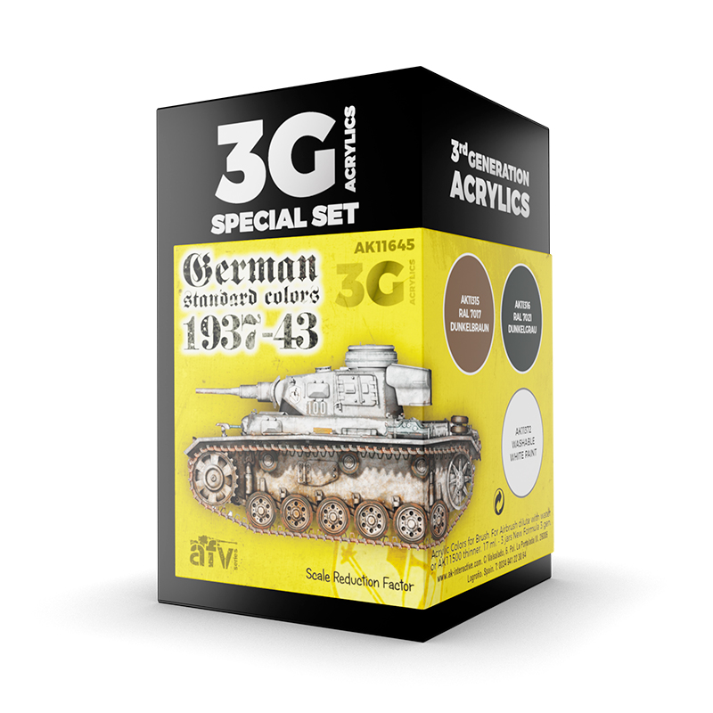 AK11645 AK Interactive GERMAN STANDARD 37-44 COMBO 3G