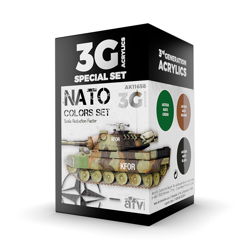 AK11658 AK Interactive NATO COLOURS 3G