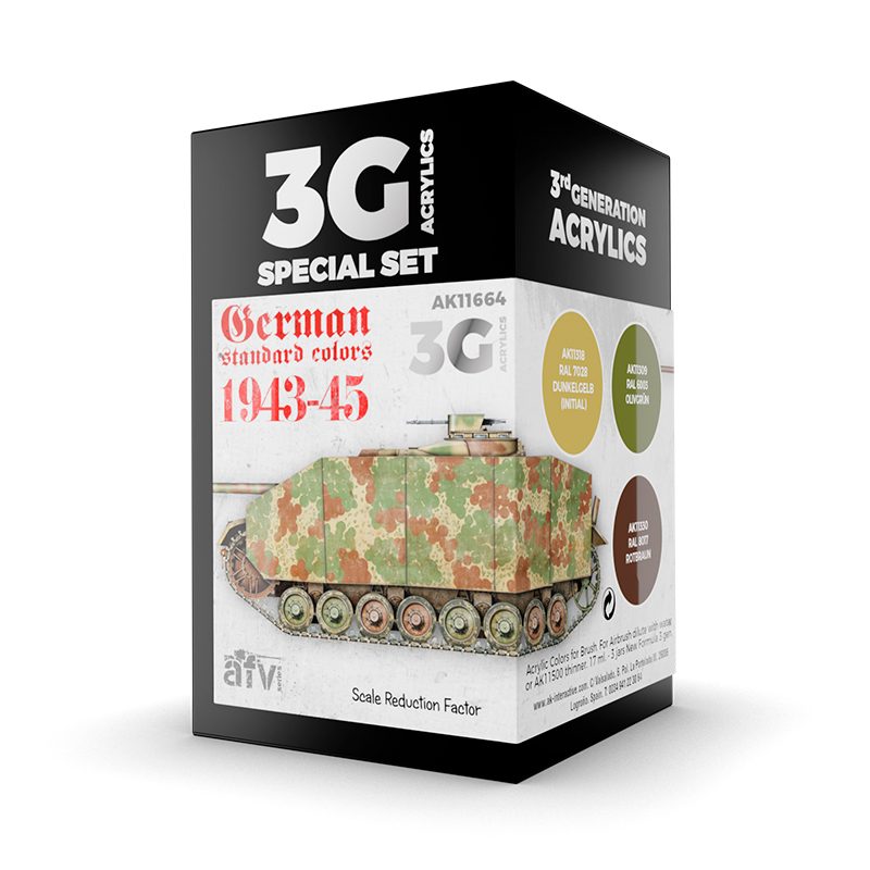 AK11664 AK Interactive GERMAN STANDARD 44-45 COMBO 3G