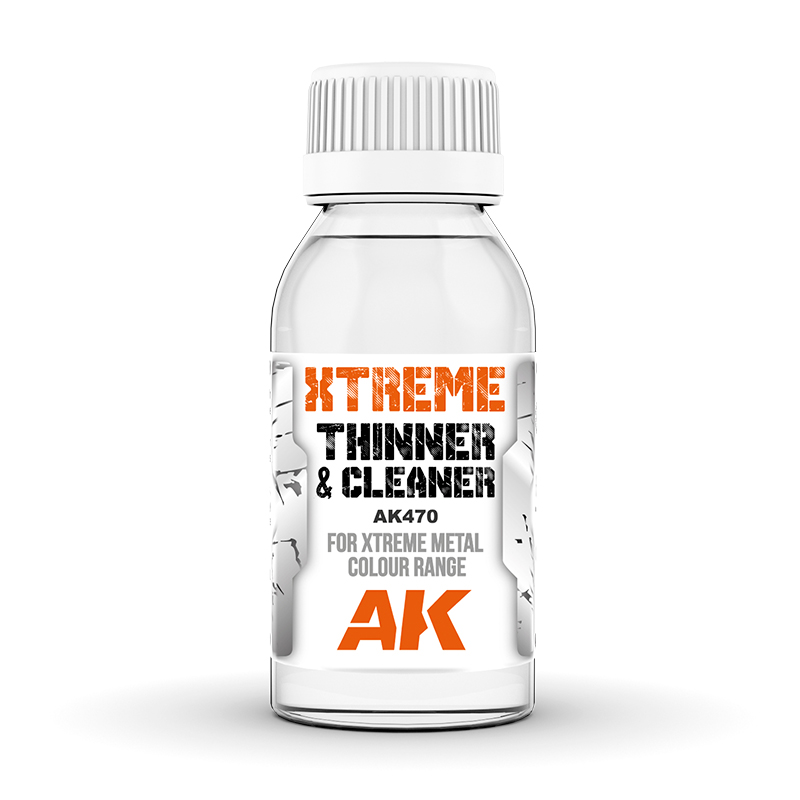 AK470 AK Interactive XTREME CLEANER & THINNER