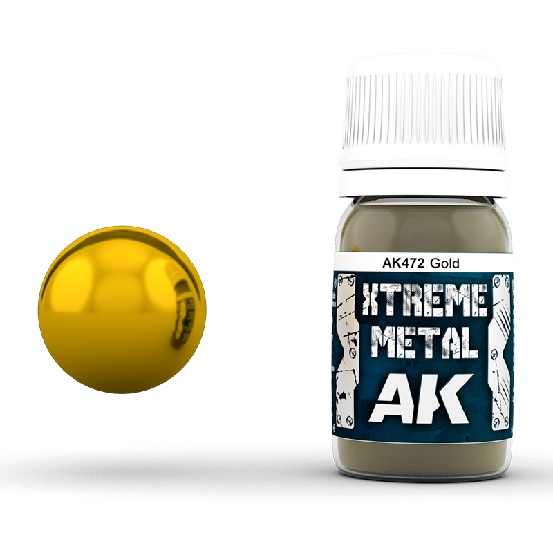 AK472 AK Interactive XTREME METAL GOLD