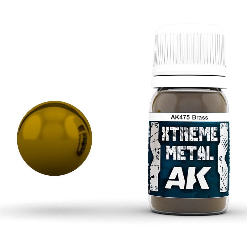 AK475 AK Interactive XTREME METAL BRASS