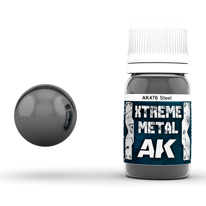 AK476 AK Interactive XTREME METAL STEEL