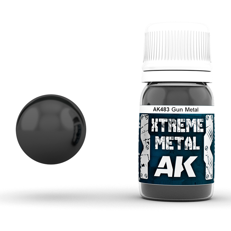 AK483 AK Interactive XTREME METAL GUN METAL