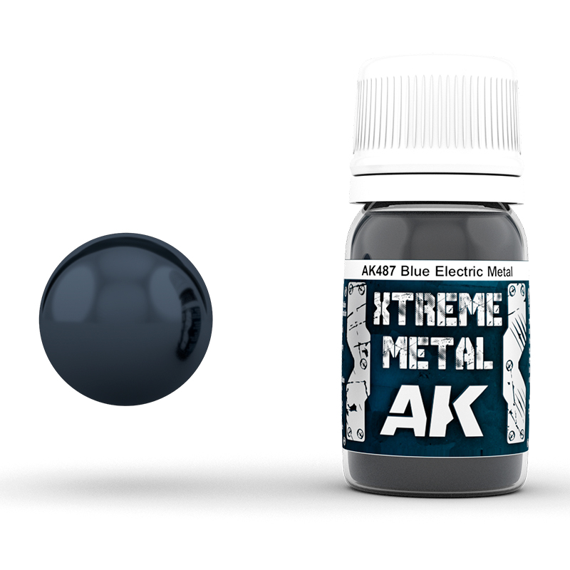 AK487 AK Interactive XTREME METAL METALIC BLUE