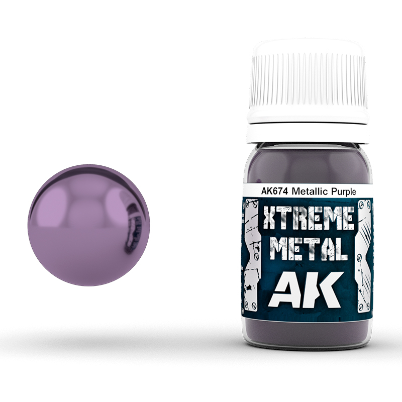 AK674 AK Interactive XTREME METAL METALLIC PURPLE
