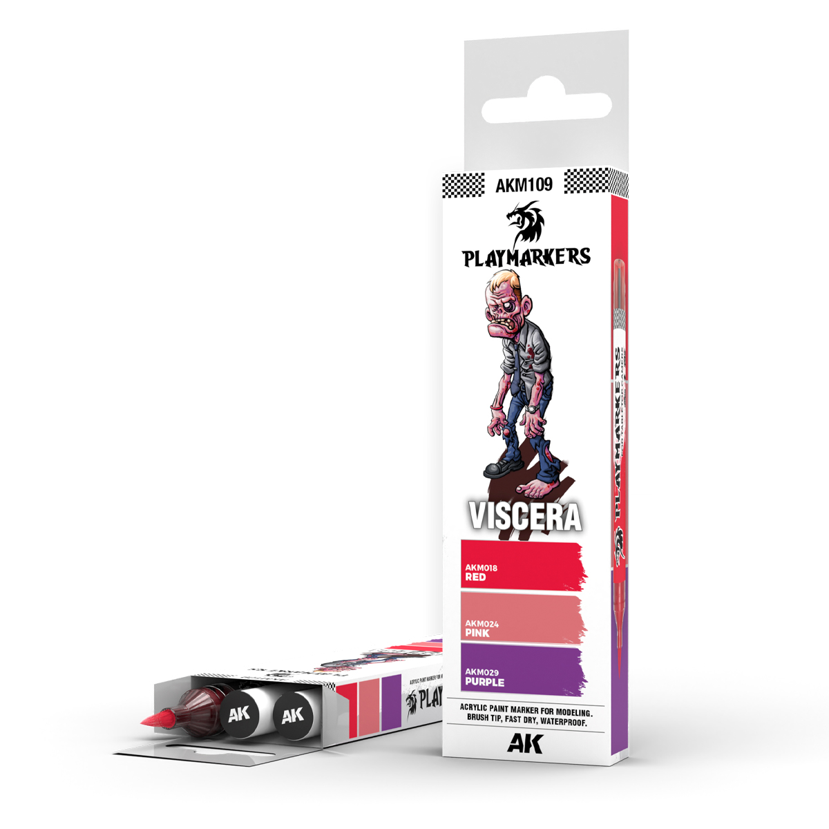 AKM109 AK Interactive PLAYMARKERS SET VISCERA