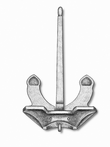 AM402520 METAL HALL ANCHOR 20MM