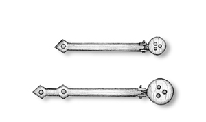 AM409005 METAL CHAINPLATE WITH DEADEYE 5MM