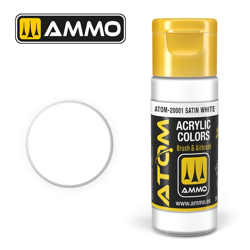 ATOM20001 ATOM Colour Satin White