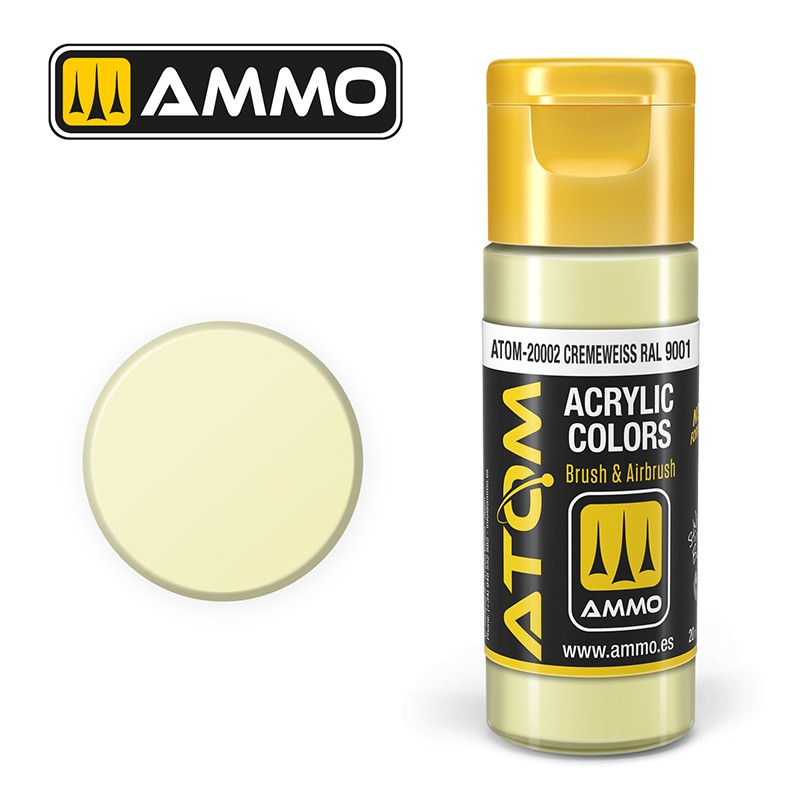 ATOM20002 ATOM Colour Cremeweiss RAL 9001
