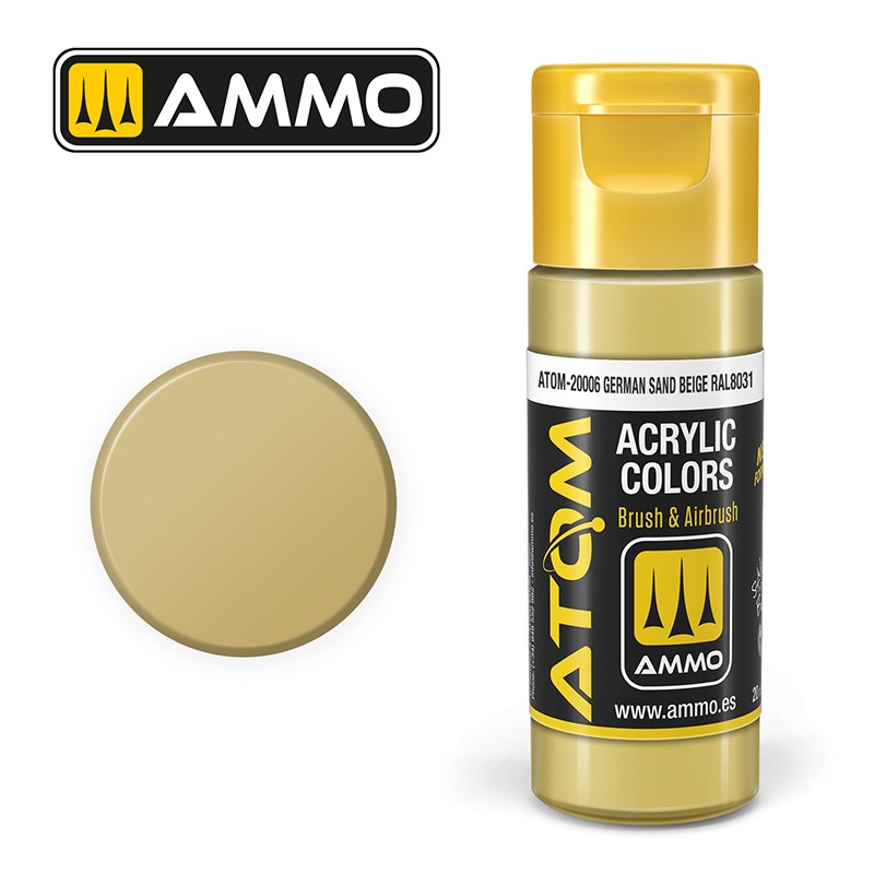 ATOM20006 ATOM Colour German Sand Beige RAL 8031