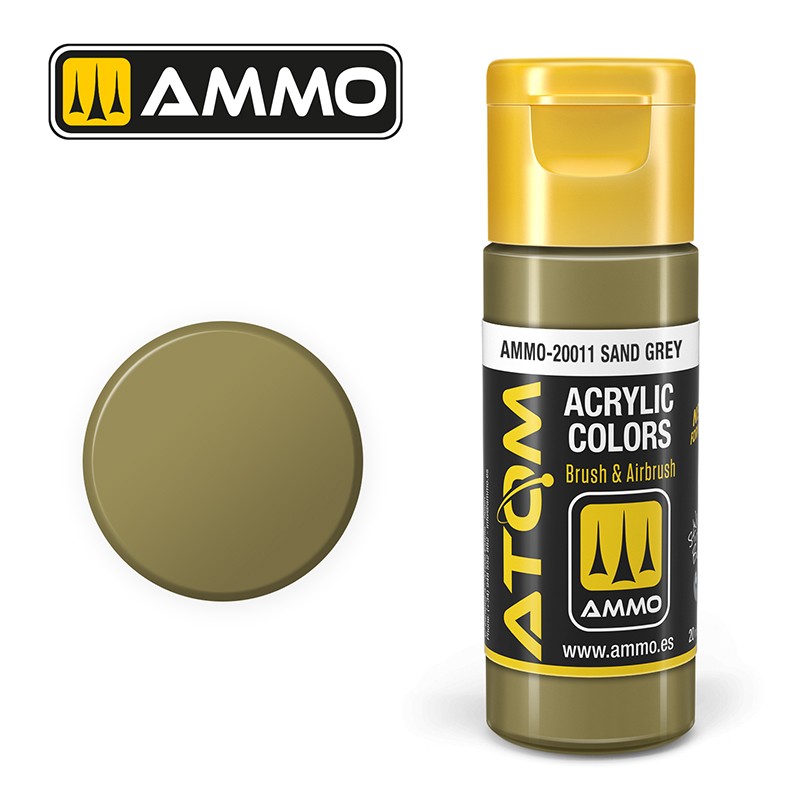 ATOM20011 ATOM Colour Sand Grey