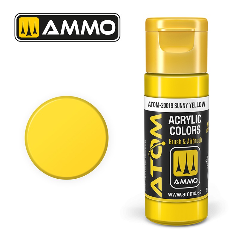 ATOM20019 ATOM Colour Sunny Yellow