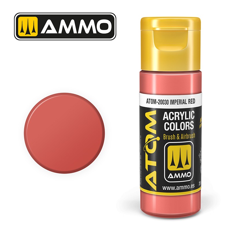 ATOM20030 ATOM Colour Imperial Red