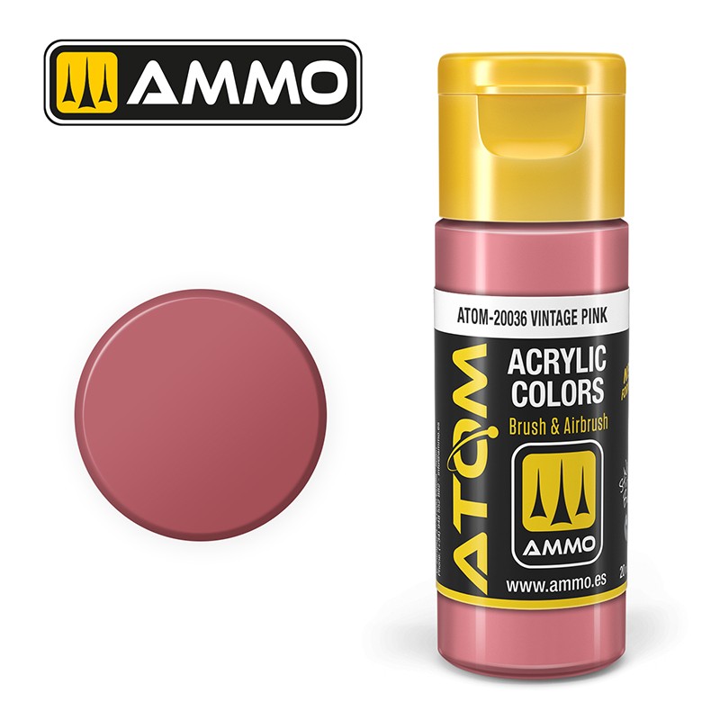 ATOM20036 ATOM Colour Vintage Pink