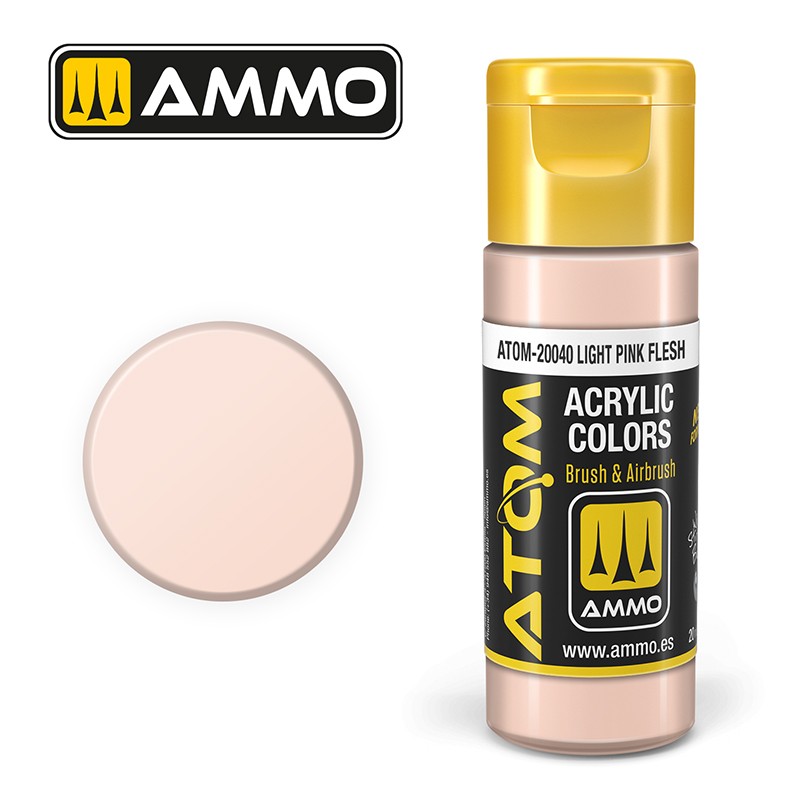 ATOM20040 ATOM Colour Light Pink Flesh