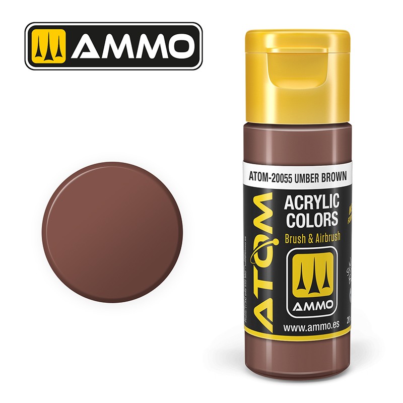 ATOM20055 ATOM Colour Umber Brown