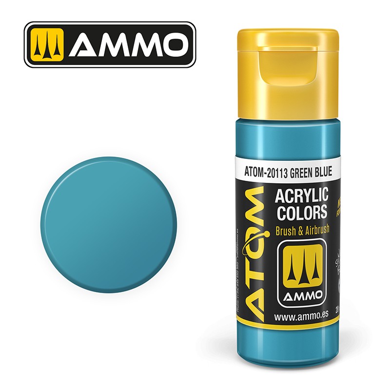ATOM20113 ATOM Colour Green Blue