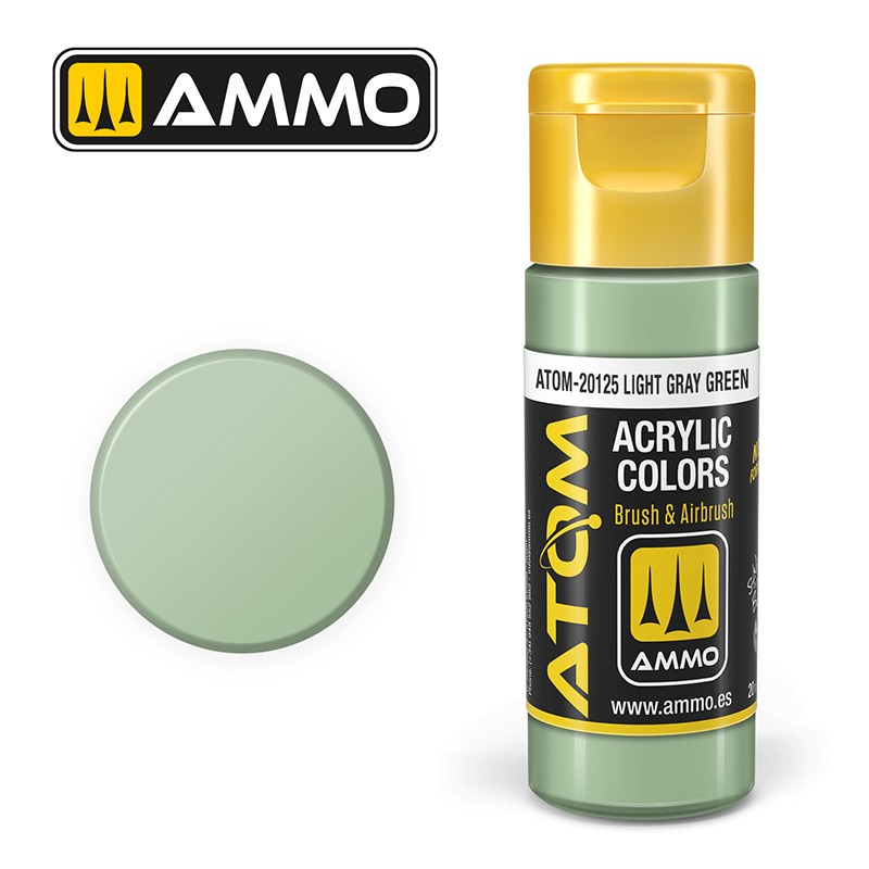 ATOM20125 ATOM Colour Light Gray Green