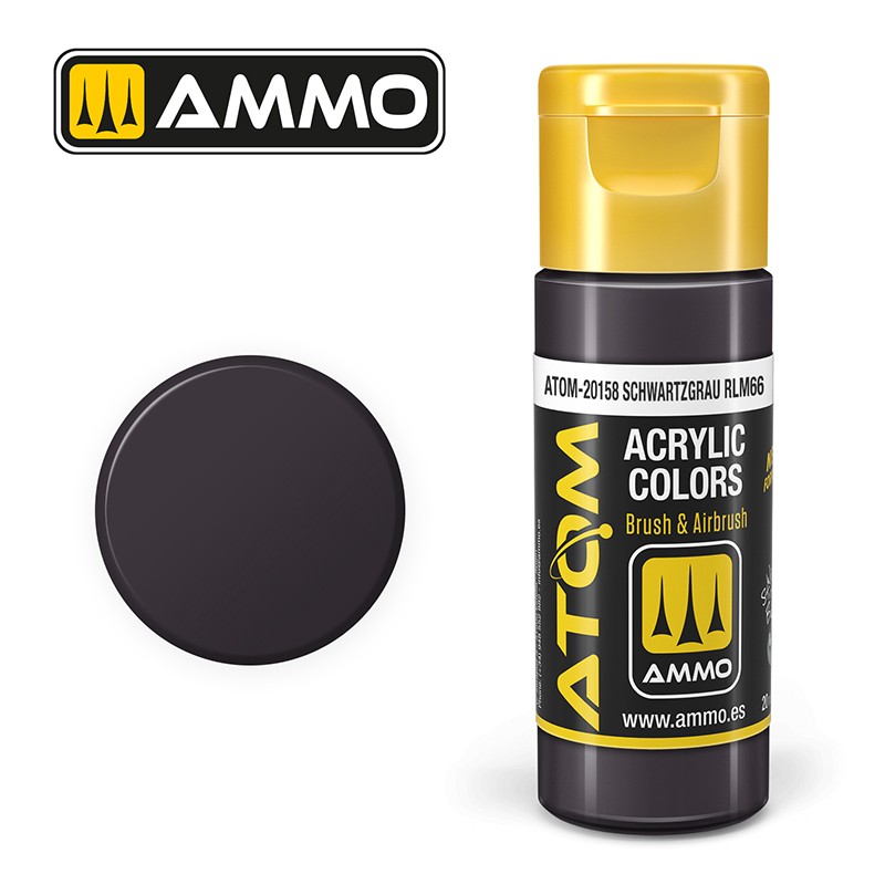 ATOM20158 ATOM Colour Schwartzgrau RLM66
