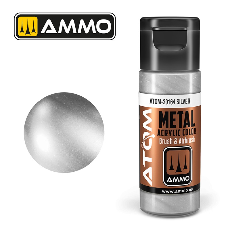 ATOM20164 ATOM METALLIC Silver