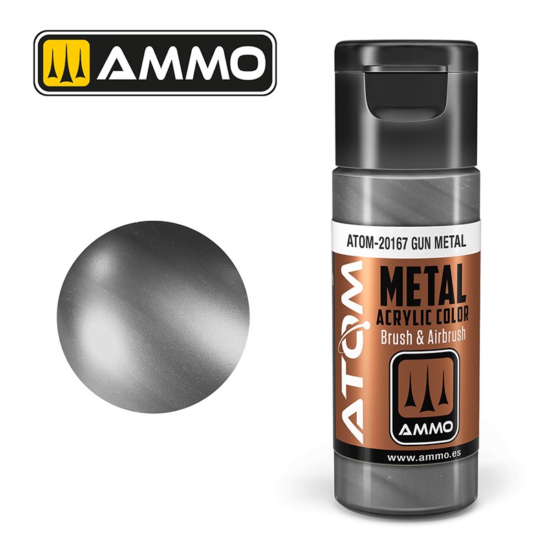 ATOM20167 ATOM METALLIC Gun Metal