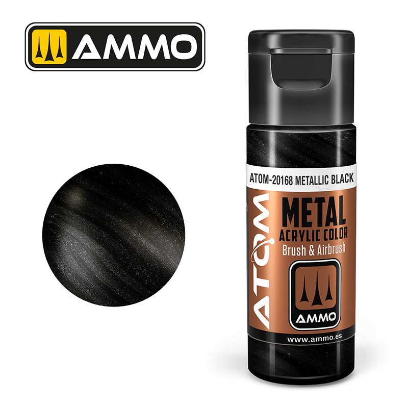 ATOM20168 ATOM METALLIC Black