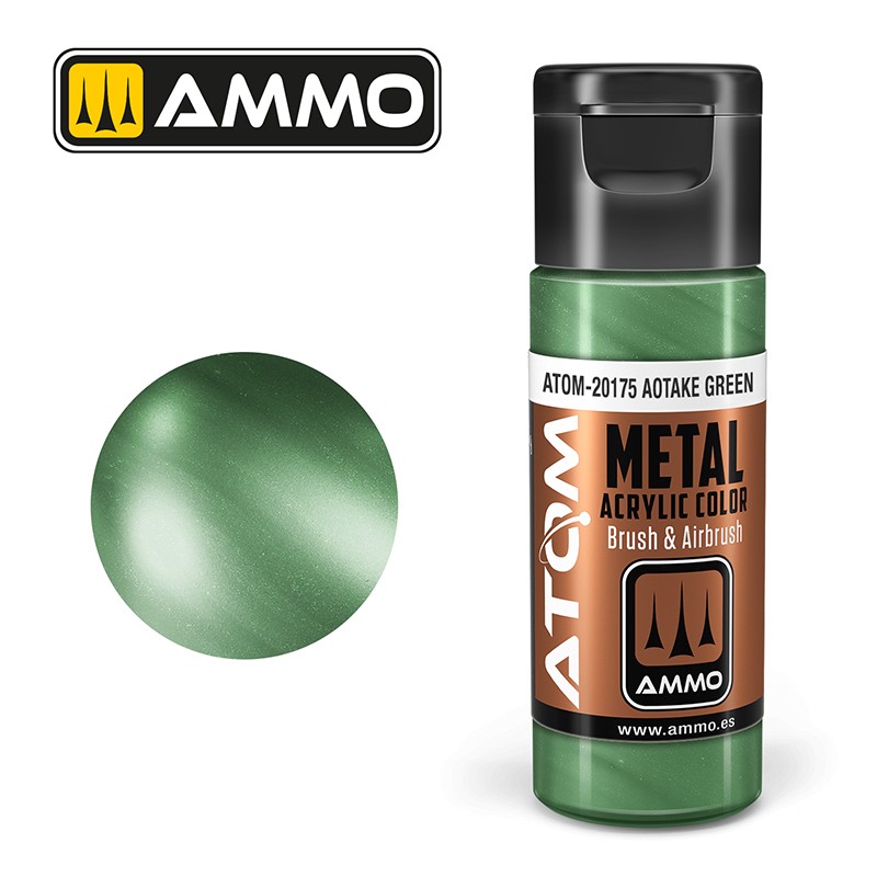 ATOM20175 ATOM METALLIC Aotake Green