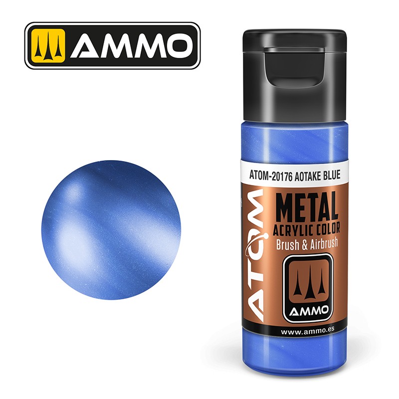 ATOM20176 ATOM METALLIC Aotake Blue