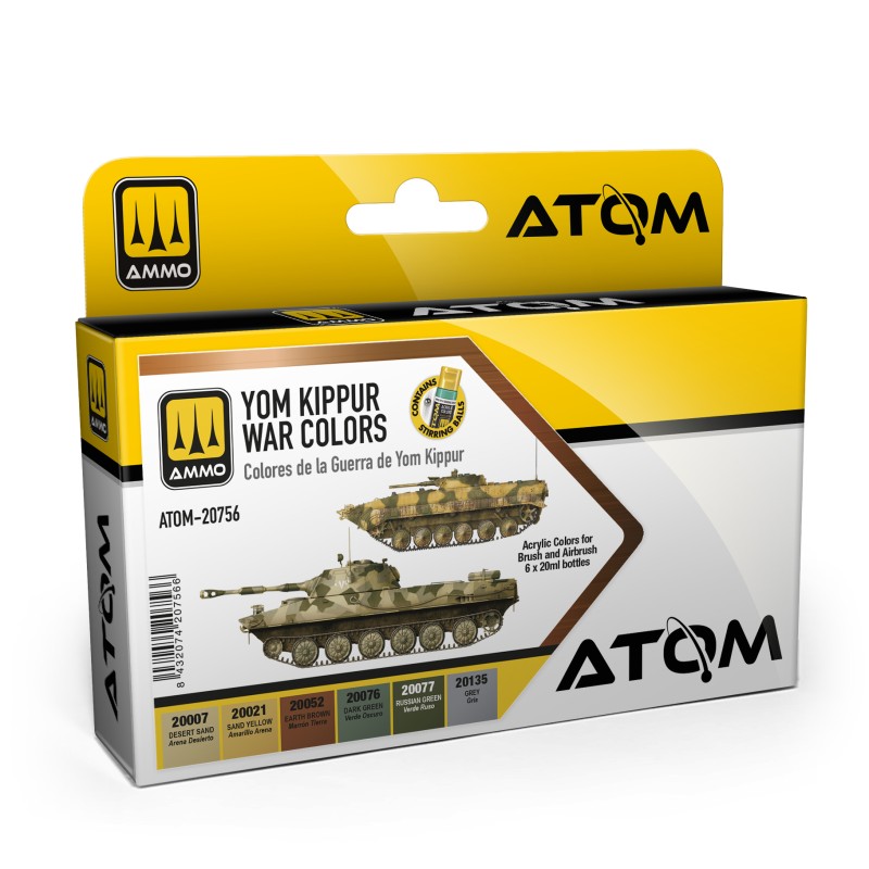 ATOM20756 ATOM ATOM Yom Kippur War Colors Set 