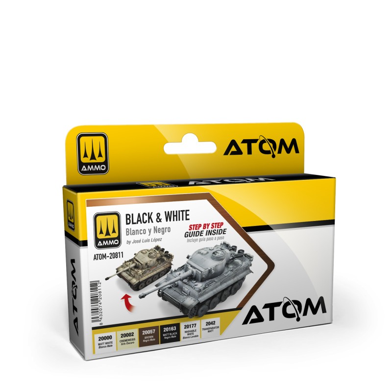 ATOM20811 ATOM Black & White Technique Set