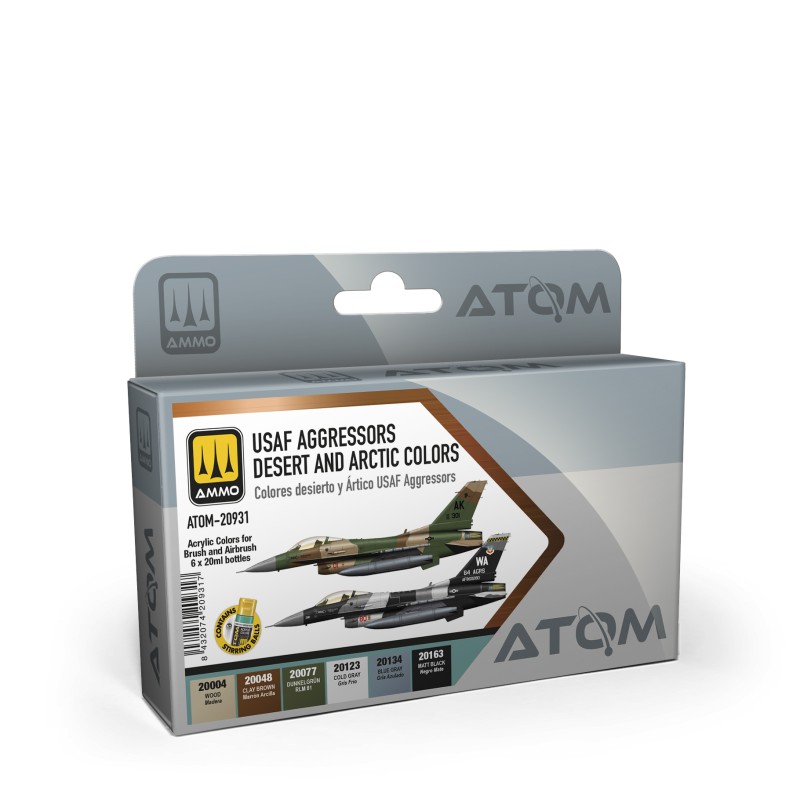 ATOM20931 ATOM USAF AGGRESSORS DESERT AND ARCTIC