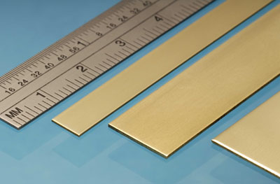 BS10M Albion Alloys - 25mm x 1.6mm Brass Strip