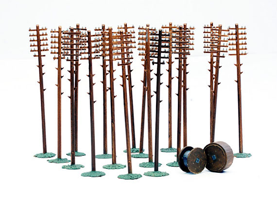 C024 DAPOL TELEGRAPH POLES