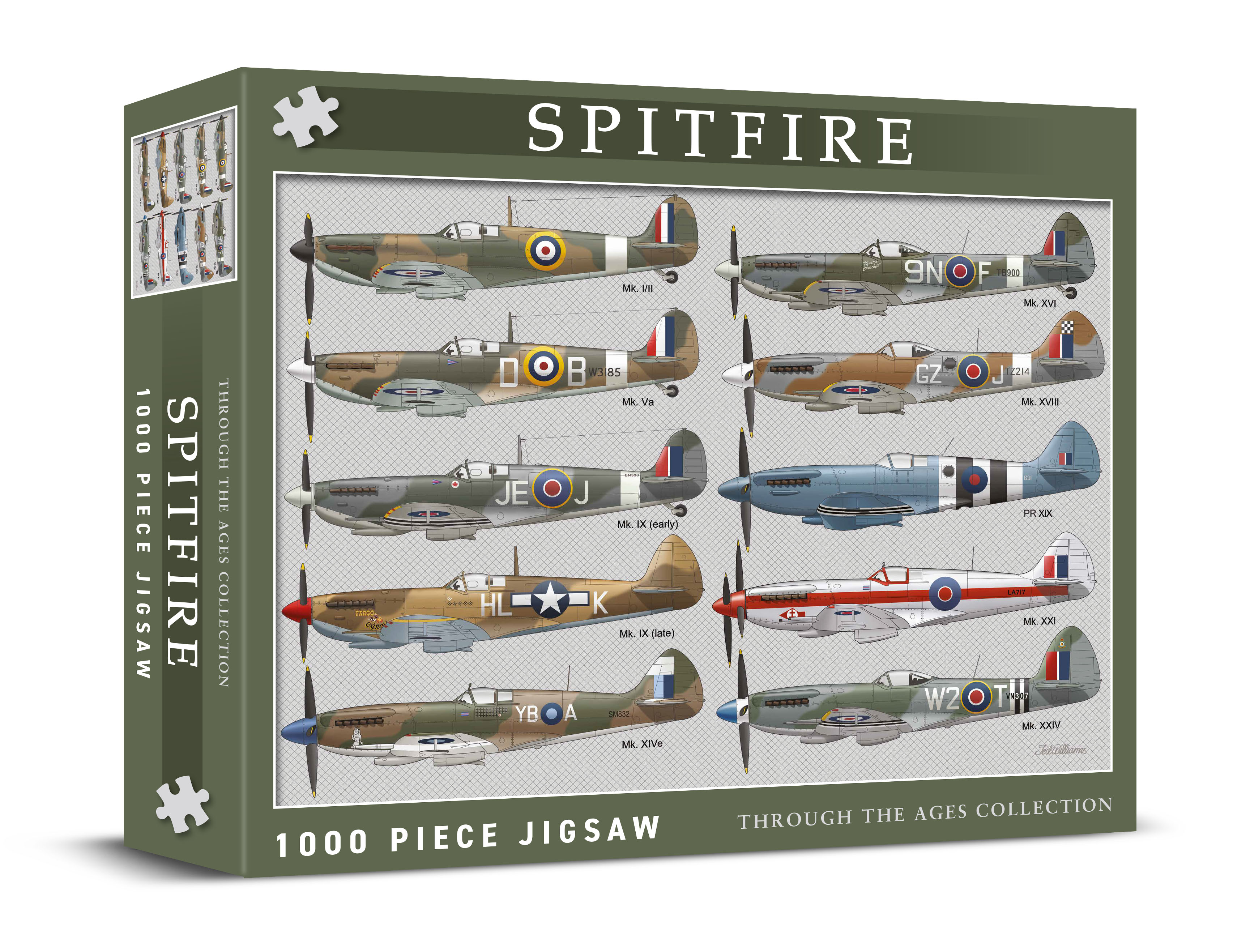 CHP0125 SPITFIRE 1000 PIECE JIGSAW