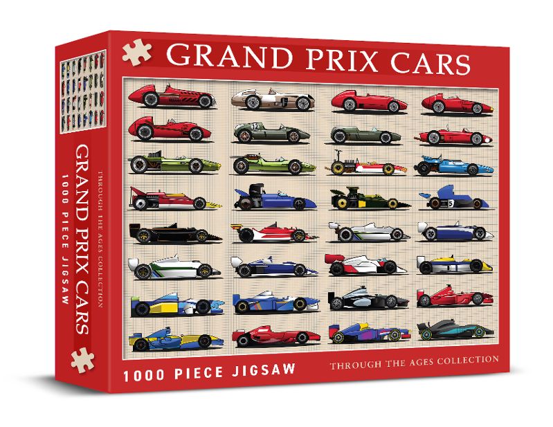 CHP0151 GP RACING CARS 1000 PIECE JIGSAW