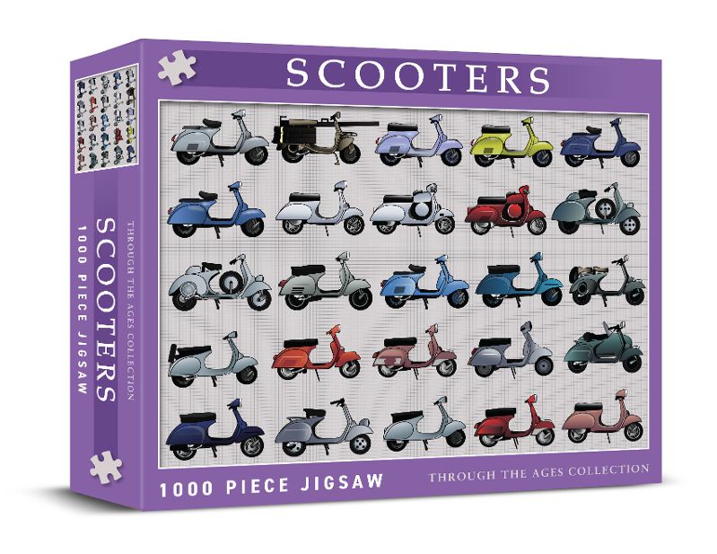 CHP0153 SCOOTERS 1000 PIECE JIGSAW