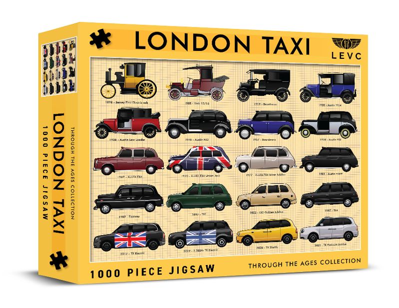 CHP0187 LONDON TAXIS 1000 PIECE JIGSAW