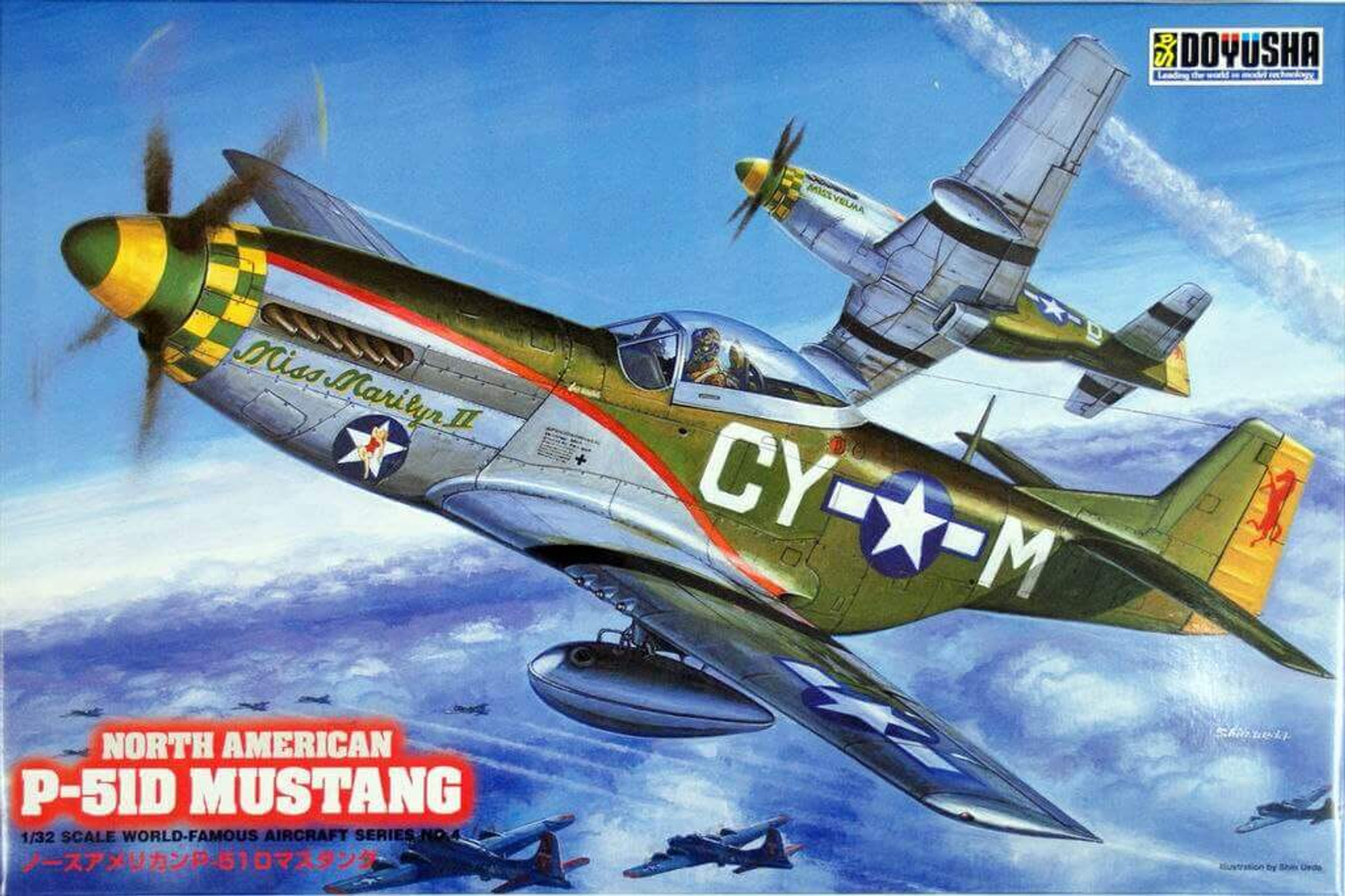 DOY32MUS DOYUSHA Model Kits 1/32nd P-51D MUSTANG