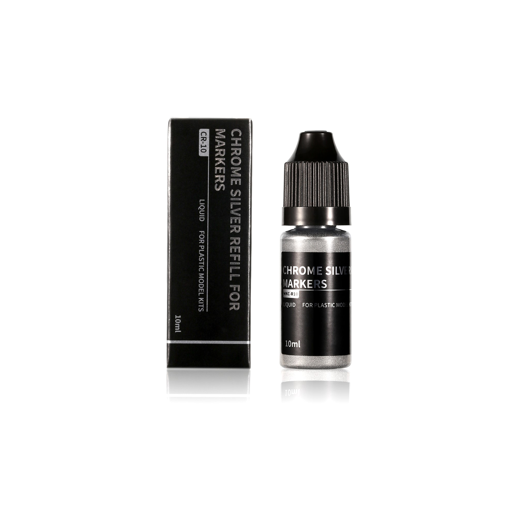 DS016 Dspiae CR-10 Chrome Silver Refill For Markers 10ml