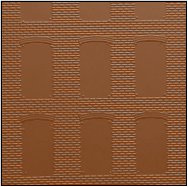 FBS424B 4mm Warehouse Fascia *BRICK Coloured* (13