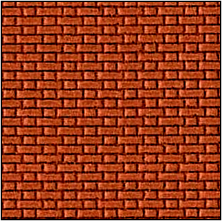 FBS703B 7mm Flemish Bond Brickwork BRICK Colour