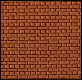 FBS708B 7MM English Bond Brickwork for Arches BRICK Colour