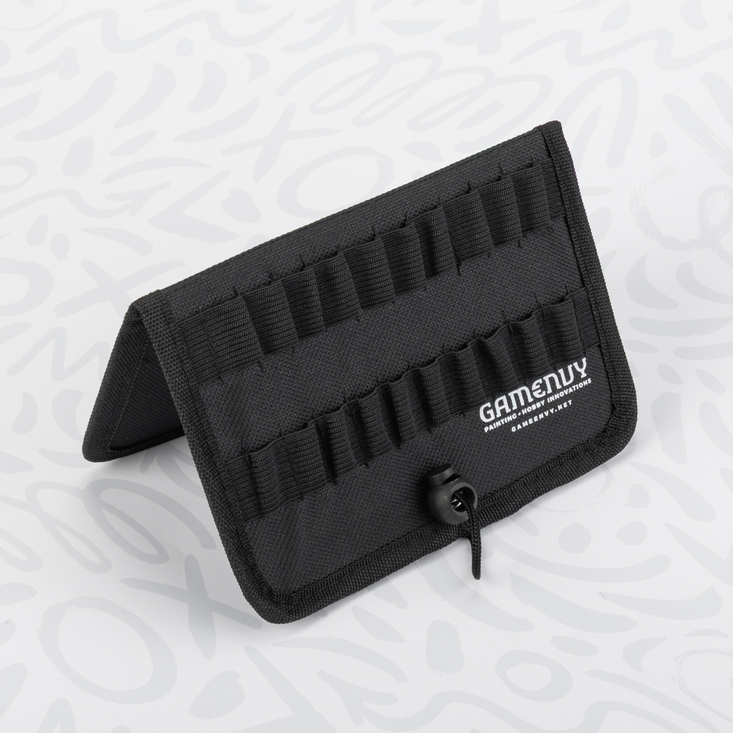 GE-BRSH-STAND GAME ENVY CREATIONS Brush Stand + Travel Holder