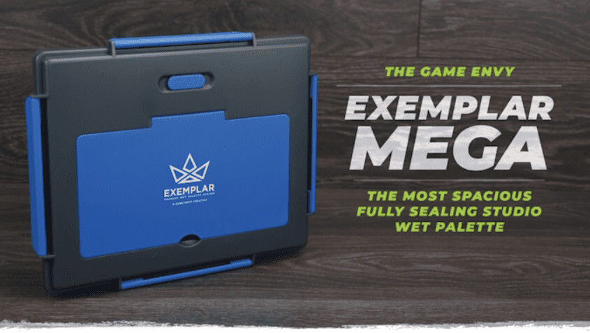 GE-EXMEGA-BLU GAME ENVY CREATIONS Game Envy MEGA Wet Palette - Colour may vary